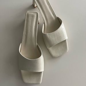 PRINCESS POLLY SNAKE PRINT SANDALS